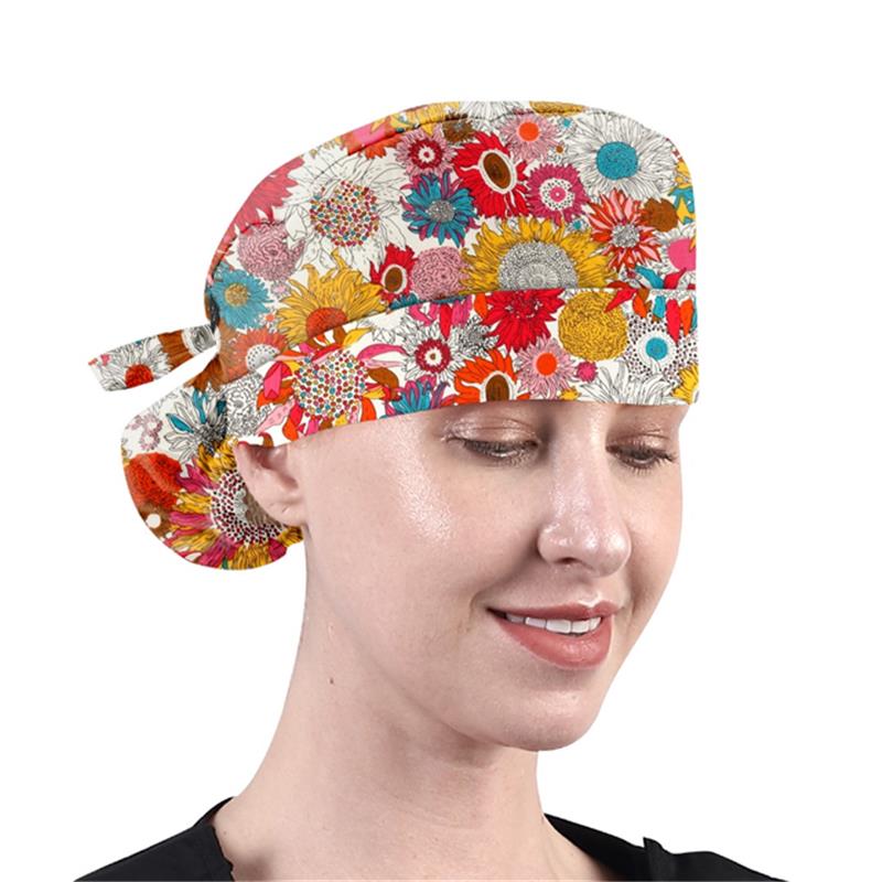 GUOER Long Hair Scrub Caps for Women GE03-2504H