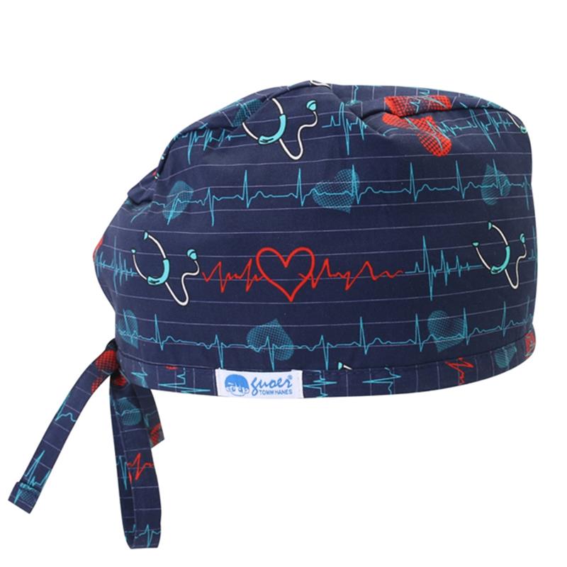 GUOER Tie Back Scrub Caps Unisex GE01-26C46