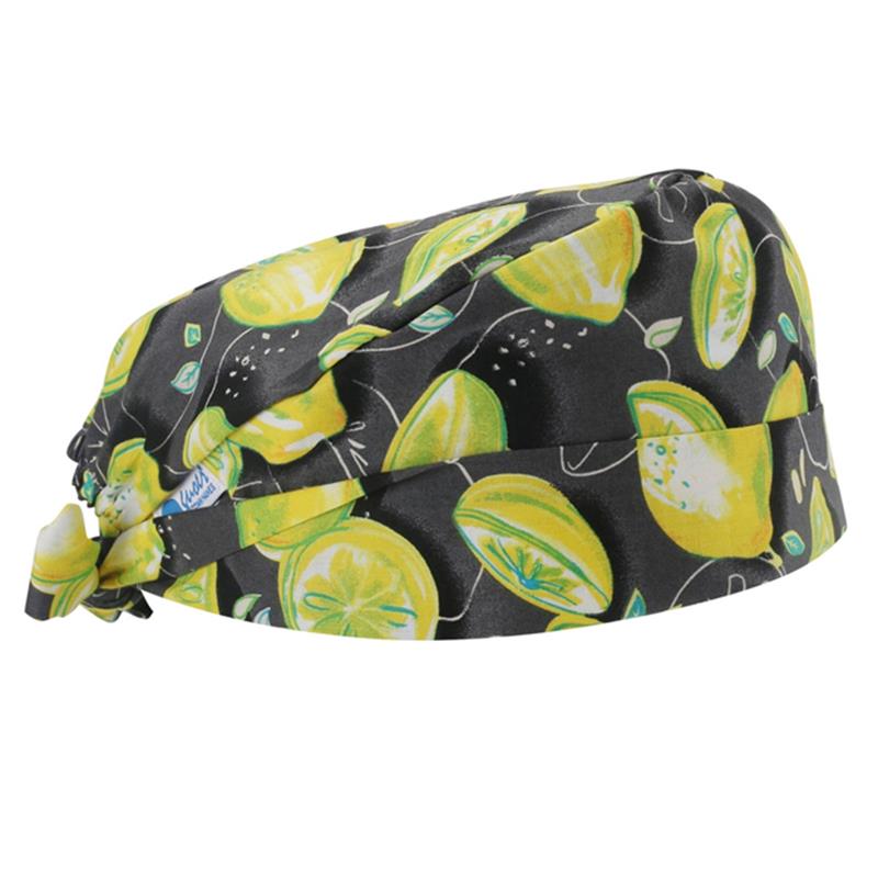 GUOER Scrub Cap Calabash Hat Unisex Working Caps One Size GE03-08B