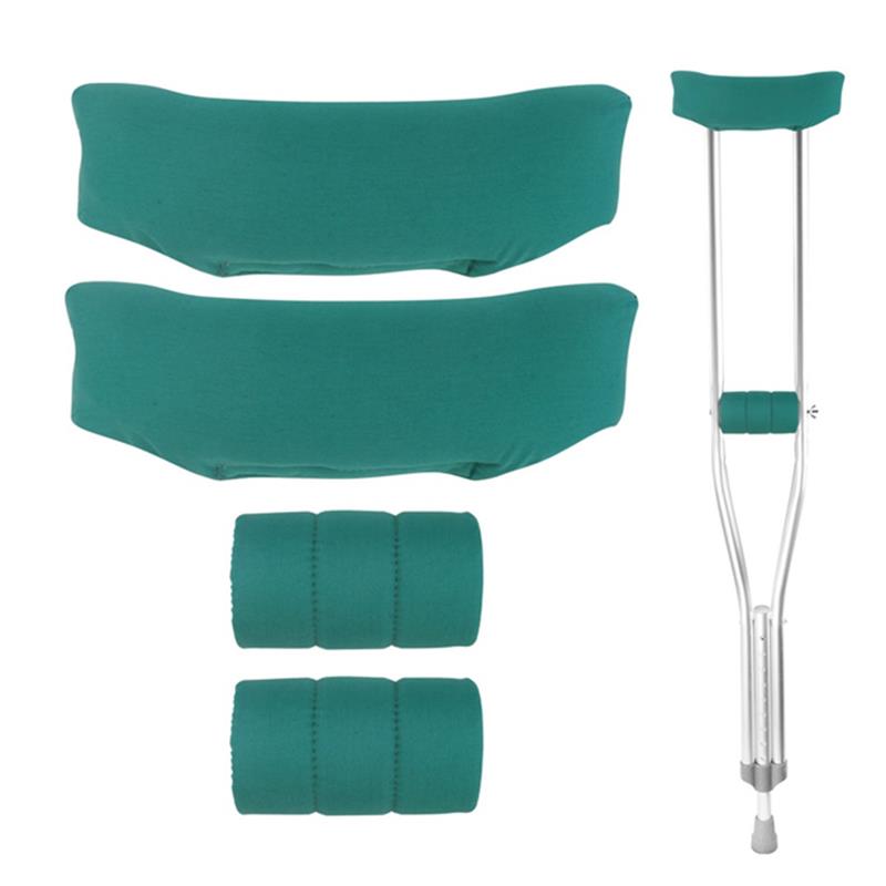 GUOER Crutch Underarm Pads Ｃotton Crutch Pad Crutch Hand Grip Covers Crutch Cover Washable CT32