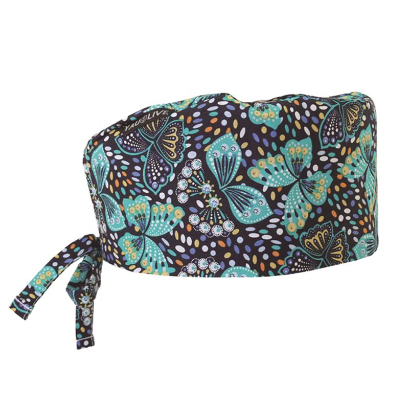 Tie-Back Modern Classic Scrub Cap,Breathable No-Slip Unisex for Men & Women (SHTC-2501B)